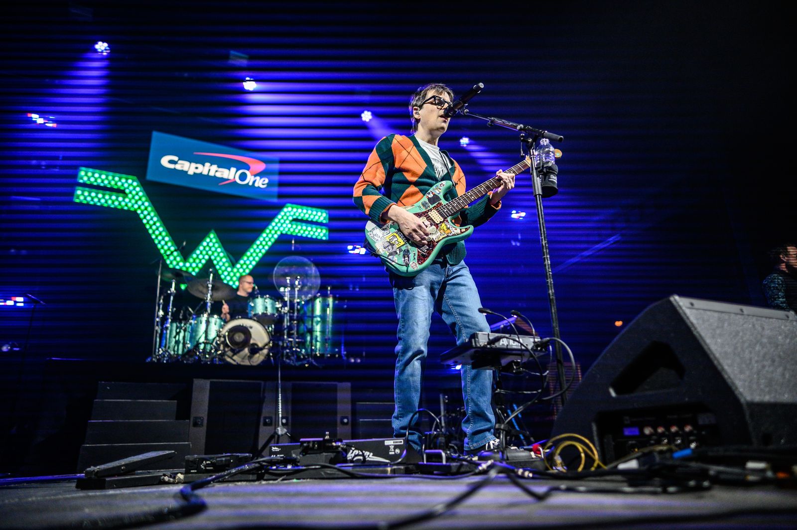 Weezer Performs at NADA Show in Dallas Onstage Systems