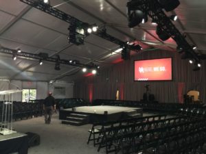 corporate event staging
