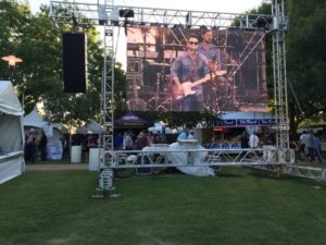 outdoor LED screen from Onstage Systems