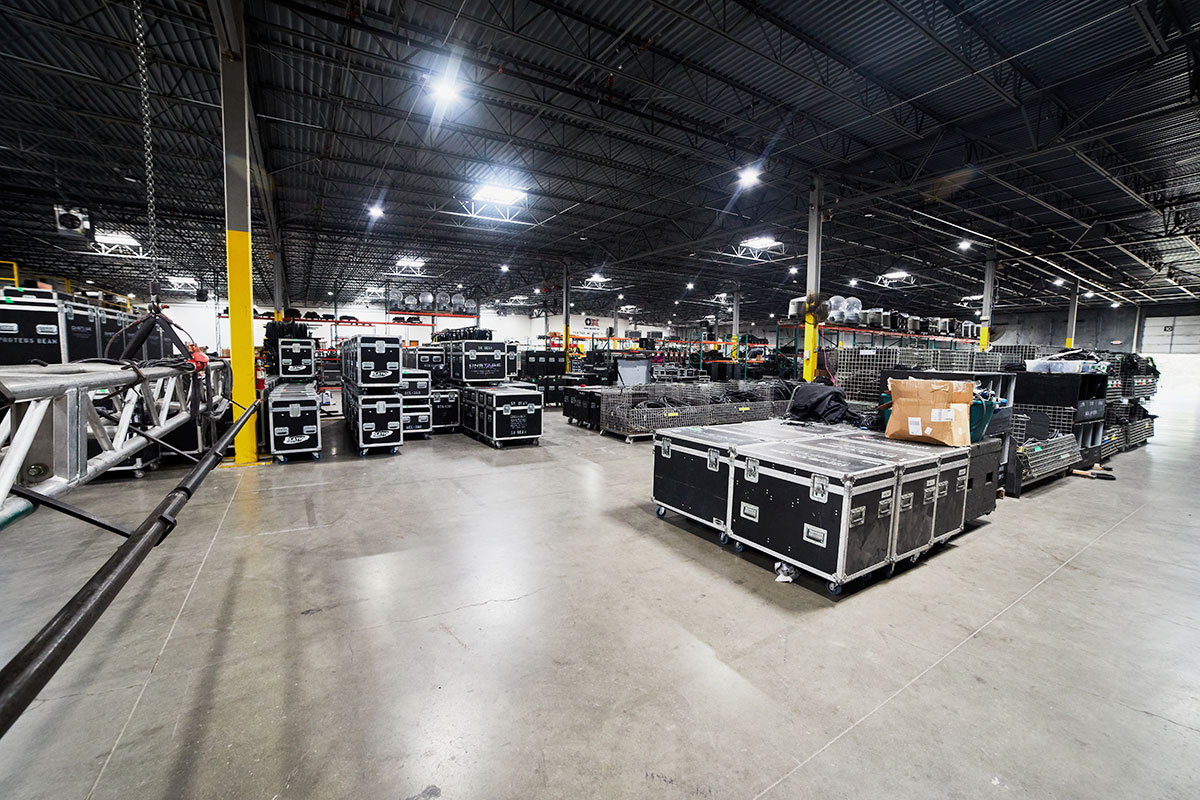 audio visual equipment rental for live streaming events