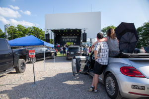 drive in events DFW - drive in concert production